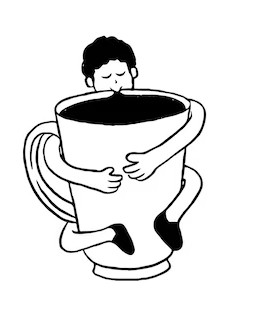 Tea poetry illustration